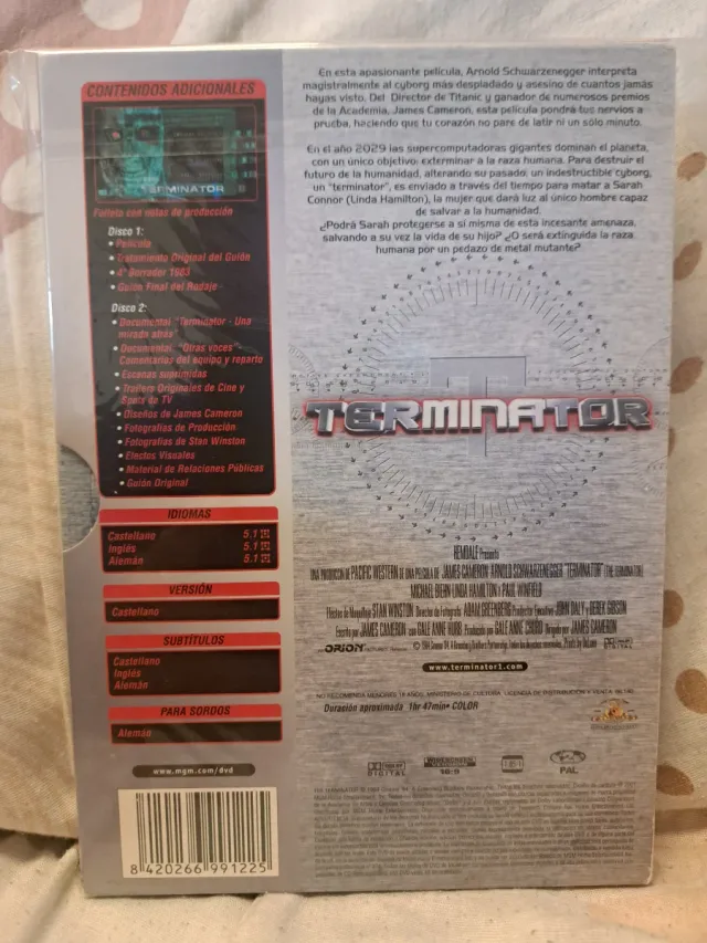 Terminator Edición Especial DVD
