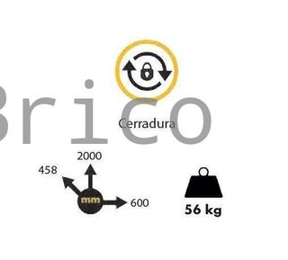 Armario Alto con Puerta Simple Alyco 192851