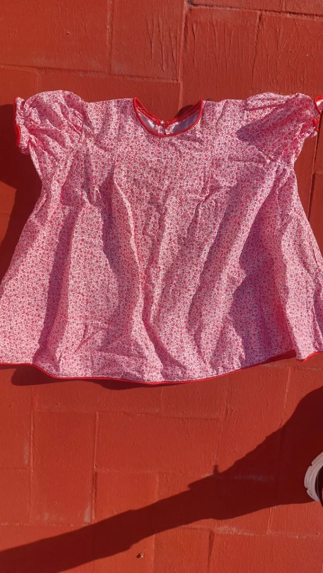 Vestido corto niña 4/5 años estampado