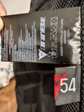 Chaqueta Dainese Negra Talla 54