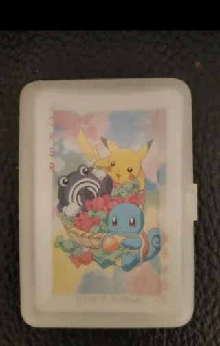 Carte Pokemon Pikachu, Squirtle, Poliwag