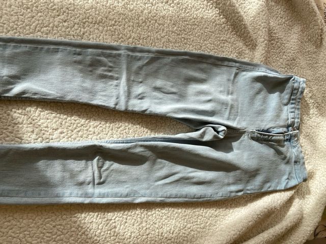Pantalón Bershka elástico azul Talla M