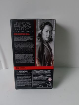 Star Wars Jedi Master Sol Figura Black Series
