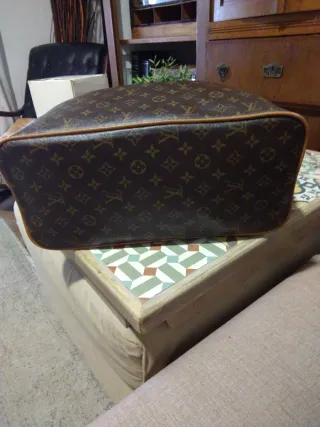 Bolso shopper Louis Vuitton Marrón y Rosa
