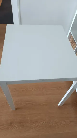 Mesa extensible VIHALS Ikea Blanca