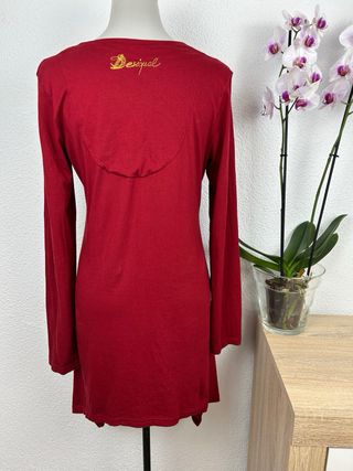 Vestido Desigual Burdeos Talla XL
