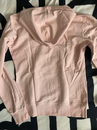 Felpa Converse rosa con strass