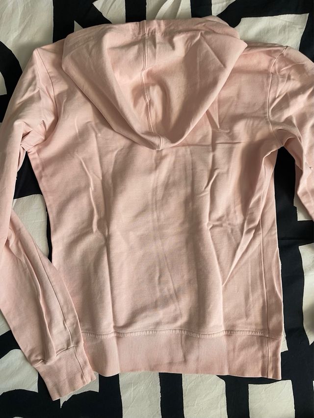 Felpa Converse rosa con strass