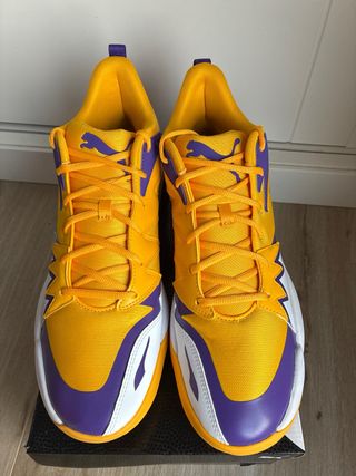 Zapatillas Puma Genetics Amarillas y Moradas 48