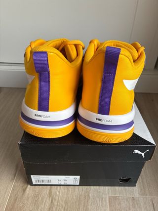 Zapatillas Puma Genetics Amarillas y Moradas 48