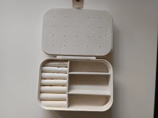 Joyero pequeño blanco