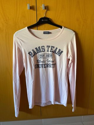 Camiseta RAMS Team University Rosa Talla M
