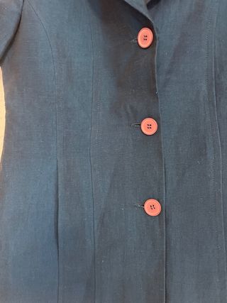 Chaqueta vintage LOLITA azul/verde azulado