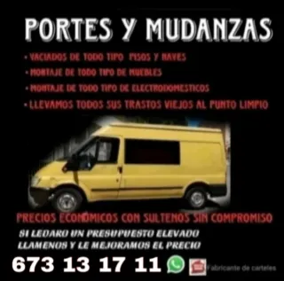 PORTES Y MUDANZAS 
