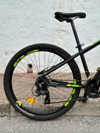 Bicicleta Orbea Mtb Negra y Verde