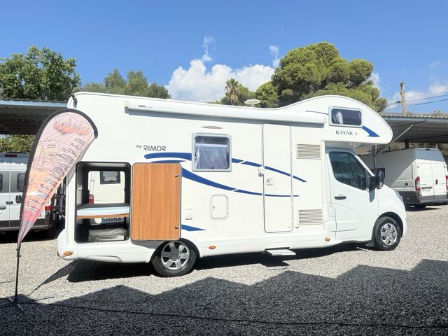 Autocaravana Rimor/garaje XXL/2017/6plzs
