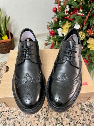 Scarpe Bata eleganti in pelle nera Tg. 40