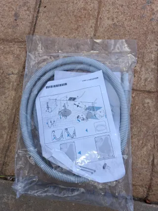 Tubo desagüe lavadora/lavavajillas