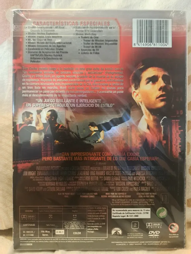 Misión Imposible Edición Coleccionista DVD