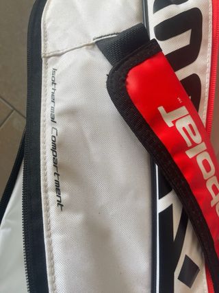 Bolsa Mochila  de Tenis Babolat Blanca y Negra