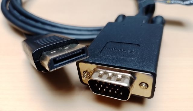 Cable DisplayPort a VGA 1.8m