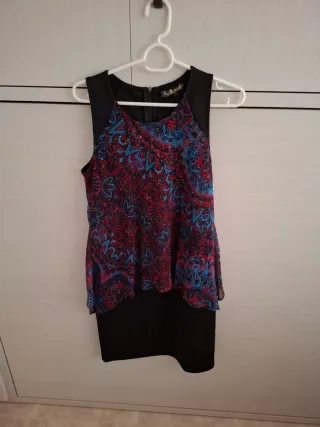 Vestido fiesta estampado Koroshi 