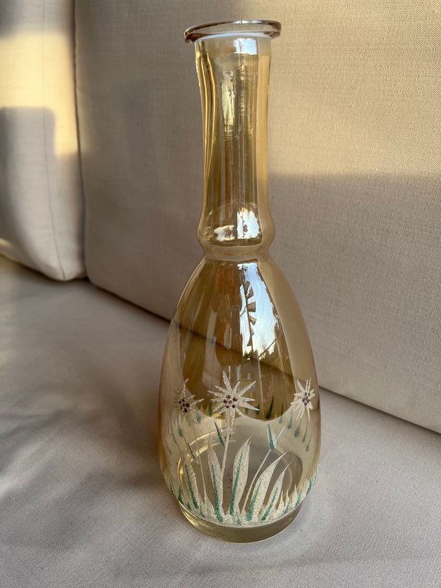 Licorera de Cristal de Bohemia dipinta a mano