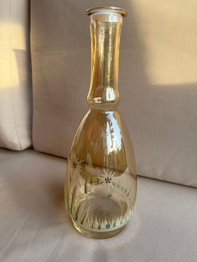 Licorera de Cristal de Bohemia dipinta a mano