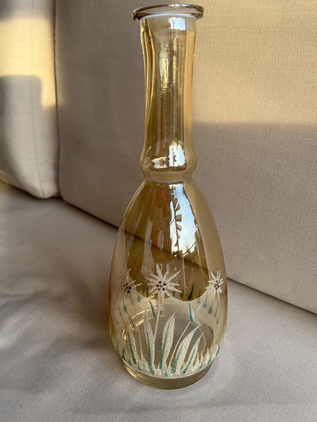 Licorera de Cristal de Bohemia dipinta a mano