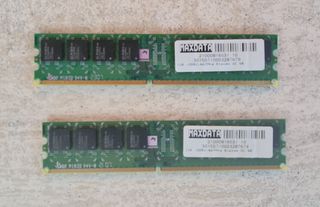 2x Swissbit 1GB PC2-5300U-555 RAM
