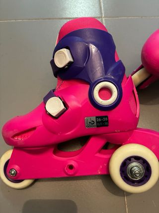 Patines Oxelo niña/o rosa y morado