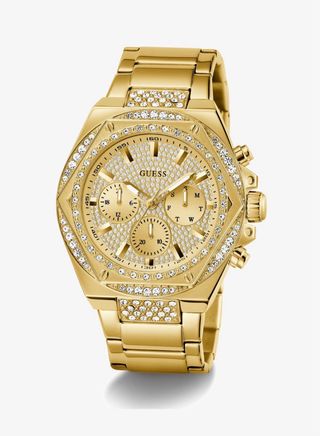 Reloj Guess Dorado con Cristales
