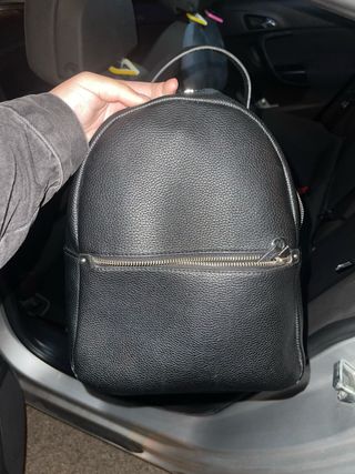 Mochila Stradivarius Negra