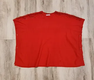 Blusa mariposa roja