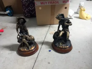 Figuras pastoriles chico y chica