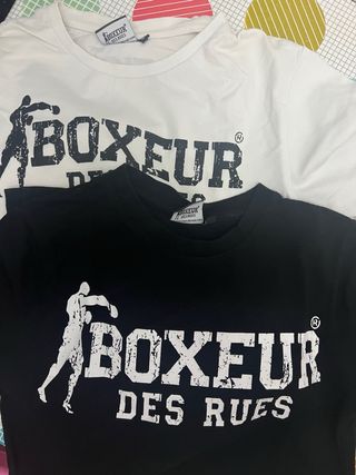 Camisetas Boxeur Des Rues niño