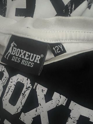 Camisetas Boxeur Des Rues niño