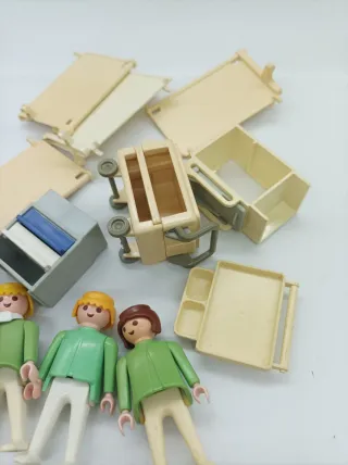Sala operatoria e figure Playmobil