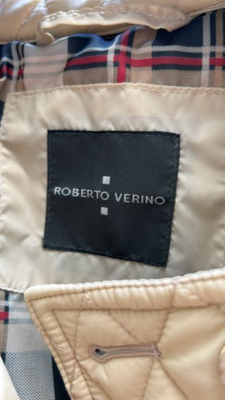 Roberto Verino Chaquetón Beige Mujer