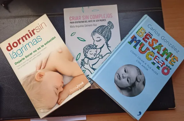 Lote 3 libros crianza bebé