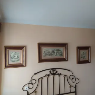 Juego de 3 cuadros para cabecero