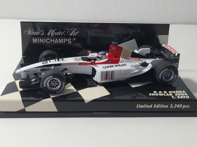 BAR Honda 006 a escala 1:43 (Minichamps)