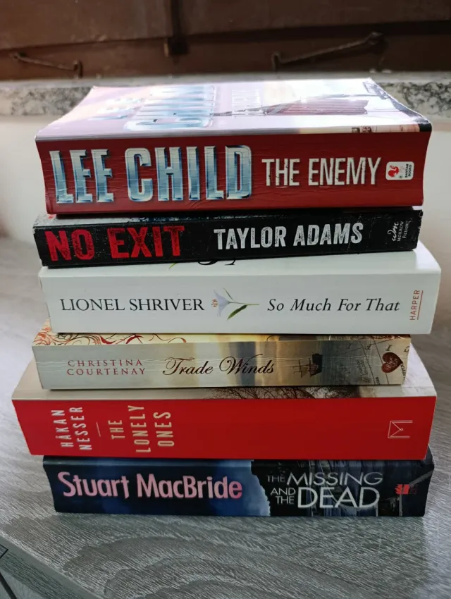 Lotto di 6 libri in lingua inglese