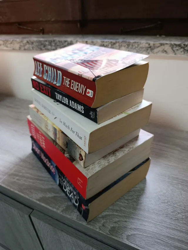 Lotto di 6 libri in lingua inglese