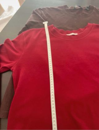 Lote 2 Camisetas Mujer Manga Larga