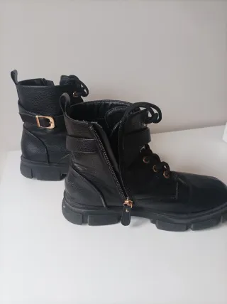 Botas Invierno Niña Negras
