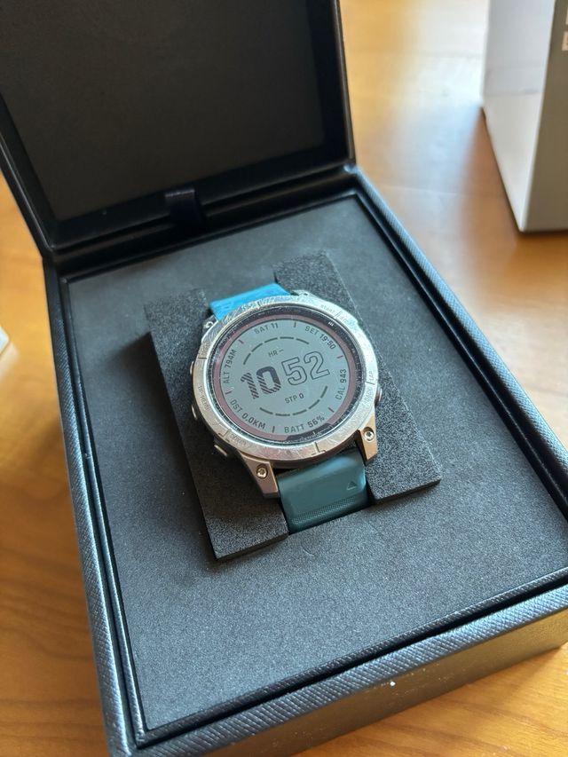 Reloj Garmin Fenix 7 Sapphire Solar Titanio