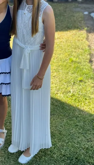 Mono blanco fiesta Mayoral niña Talla 12