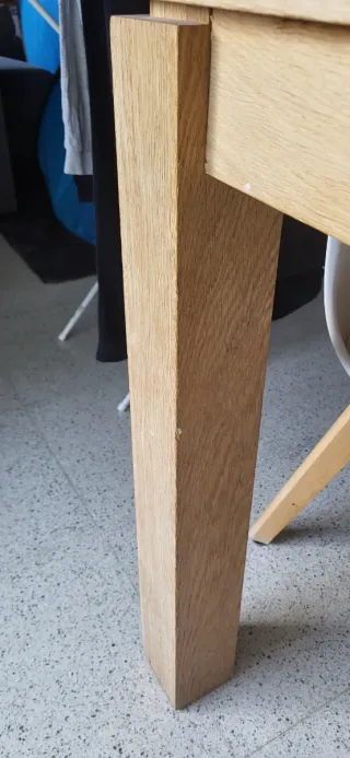 Mesa extensible Maison du Monde madera