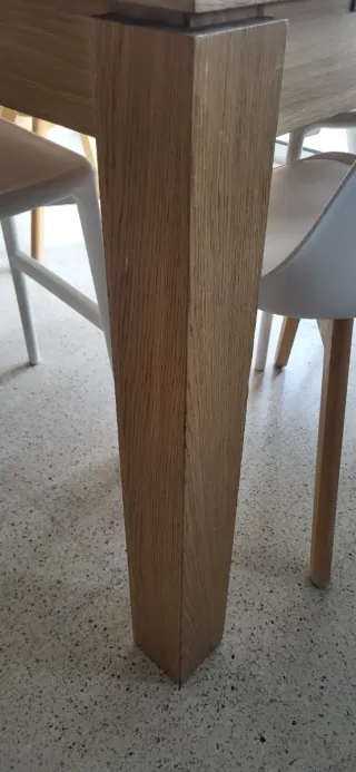 Mesa extensible Maison du Monde madera